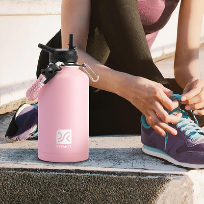 Insulated_Water_Bottle_|_Thickened_Stainless_Steel_Vacuum_Metal_|_Portable_Sports_Half_Gallon_Large_Water_Jug_for_Gym_and_Hiking_with_Straw,_Carrier_Bag,_Handle_Strap_|_BPA-Free_64_oz