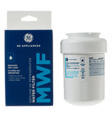 GE MWF Refrigerator Water Filter, Genuine Replacement Filter, Certified to Reduce Lead, Sulfur, and 50+ Other Impurities, Replace Every 6 Months for Best Results