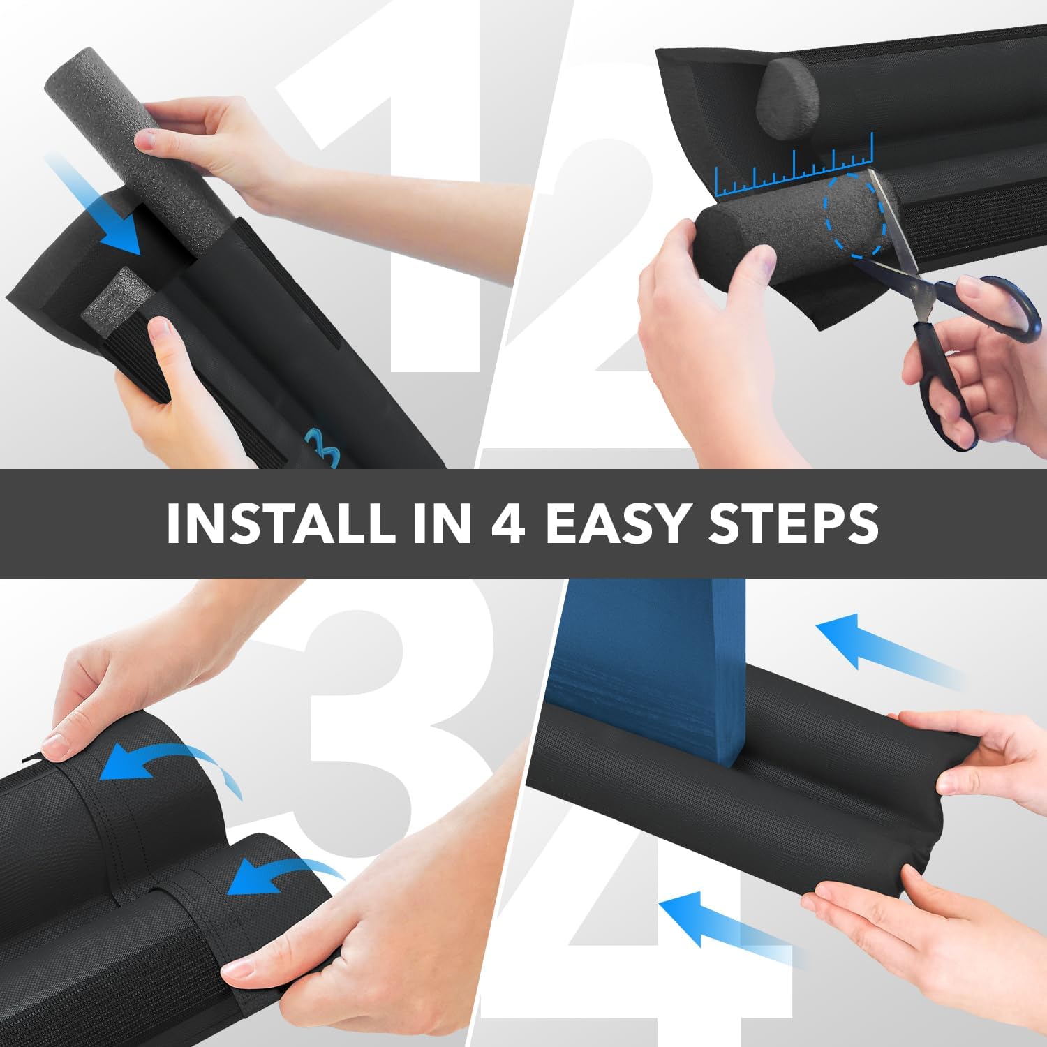 Everlasting_Comfort_2_Sided_Under_Door_Draft_Stopper_for_Bottom_of_Doors_-_Quick_Install,_Keeps_Heat_In_&_Cold_Air_Out_-_Sound_Proofing_Foam_Strip_Gap_Filler,_Noise_Blocker_for_Interior_-Fits_30"-36"W