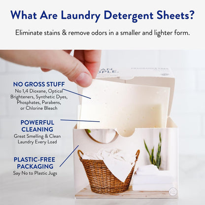 The_Clean_People_Laundry_Detergent_Sheets_-_Laundry_Soap_-_Ultra_Concentrated,_Recyclable_Packaging,_Stain_Fighting_-_Fresh_Scent,_32_Pack