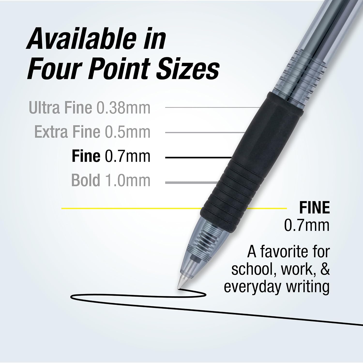 PILOT_G2_Retractable_Premium_Gel_Ink_Roller_Ball_Pens_Fine_Point_Black_Ink_Dozen_Box_(31020)