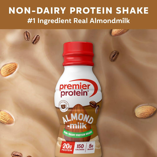 Premier_Protein_Non-Dairy_Plant_Based_Almondmilk_Protein_Shake,_Coffee_with_Caffeine_for_Energy_–_20g_Protein,_5g_Sugar,_11.5_Fl_oz_(12_Pack)