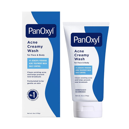 PanOxyl_Antimicrobial_Acne_Creamy_Wash,_4%_Benzoyl_Peroxide,_6_Ounce