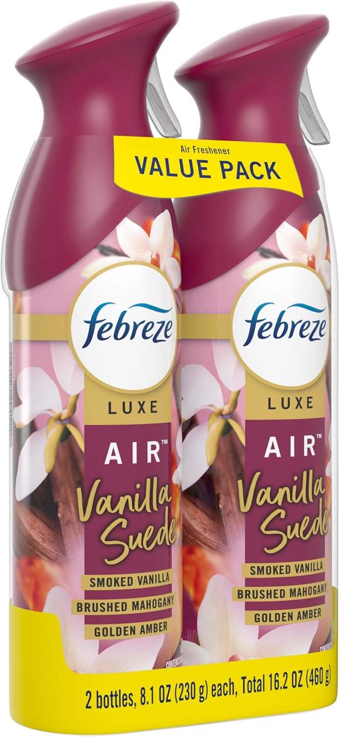 Febreze_Air_Mist,_Air_Freshener_Spray,_Odor_Fighting_Room_Spray,_Deodorizer_for_Home_Bathroom_Kitchen_Office_Apartment_Dorm_Room_Classroom,_Vanilla_Suede,_8.1oz,_2ct