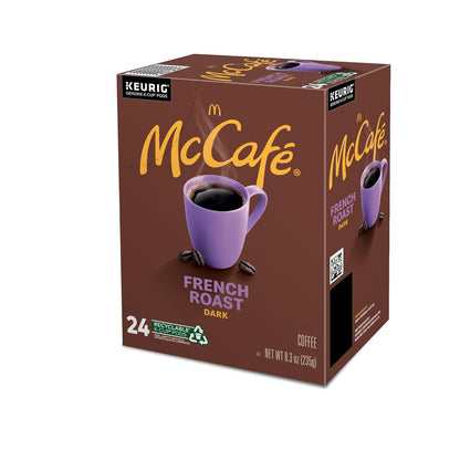 McCafe_French_Roast,_Single_Serve_Coffee_Keurig_K-Cup_Pods,_Dark_Roast,_96_Count_(4_Packs_of_24)