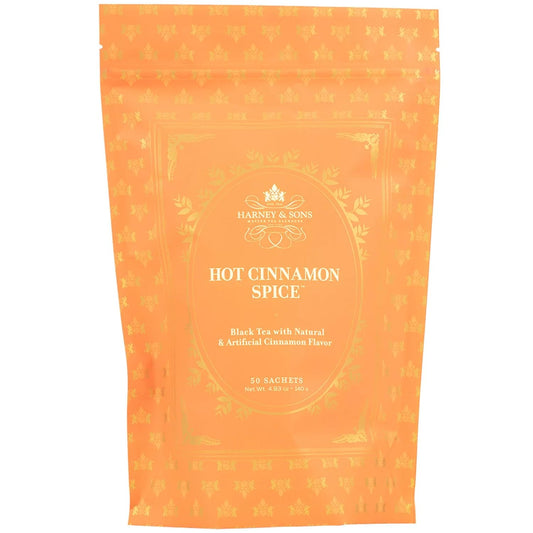 Harney_&_Sons_Hot_Cinnamon_Spice,_Bag_of_50_Sachets,_Black_Tea_w/Orange_Pieces_and_Cloves_(Pack_of_1)_(Packaging_may_vary)