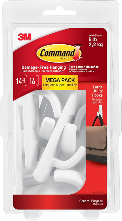 Command_5_lb_Large_Utility_Hooks,_14_Hooks_and_16_Strips,_Damage-Free_Hanging_Wall_Hook_with_Adhesive_Strips,_No_Tools_Required,_Great_for_Home_Kitchen_Office_Organization