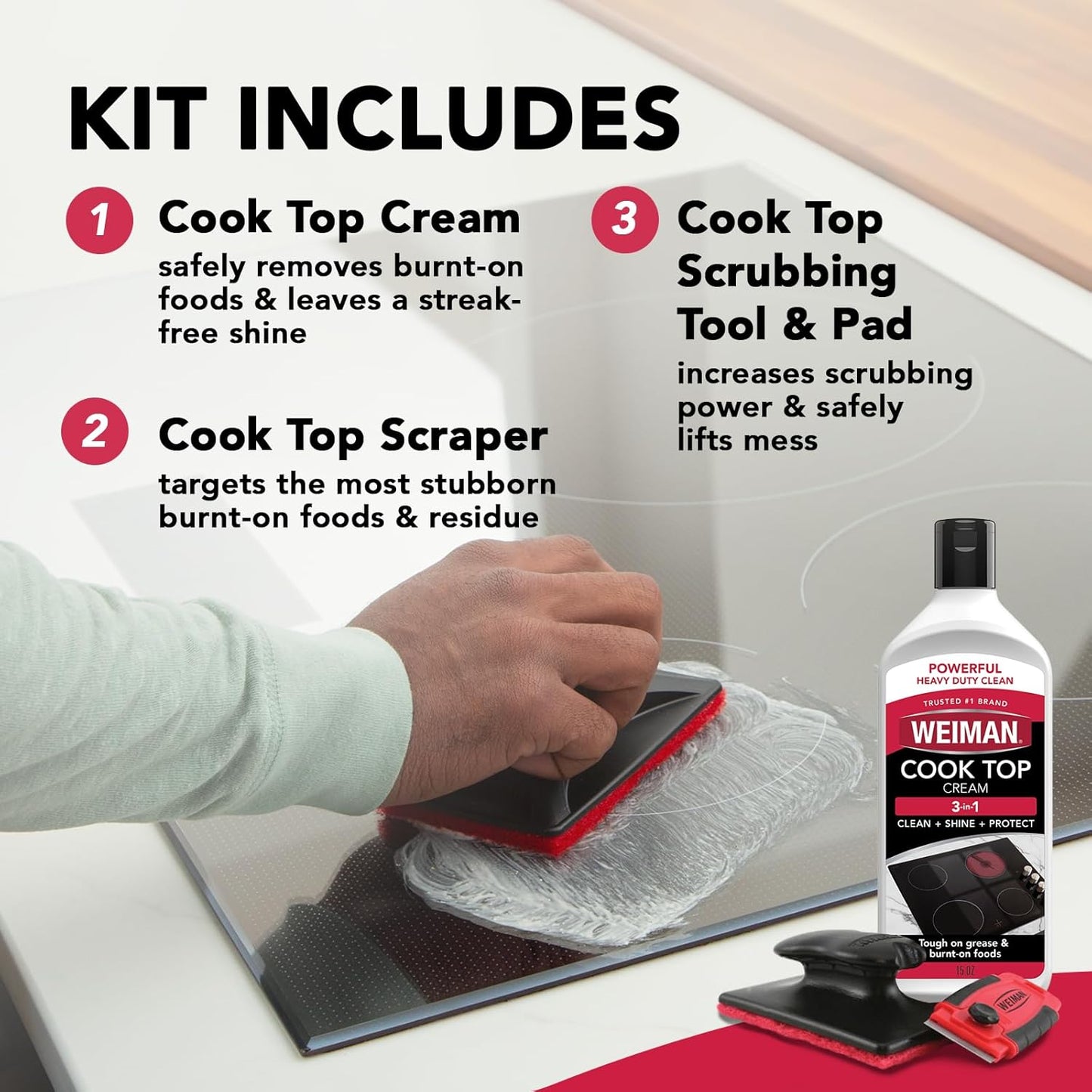 Weiman_Glass_&_Ceramic_Cooktop,_Stove_Top_&_Oven_Cleaner_Kit_–_Kitchen_Cleaner_Cream,_3_Scrubbing_Pads_&_Scraper_for_Burnt-On_Food_&_Grease,_Clean_Shine_-_Safe_for_Induction,_Electric_&_Gas_Cooktops