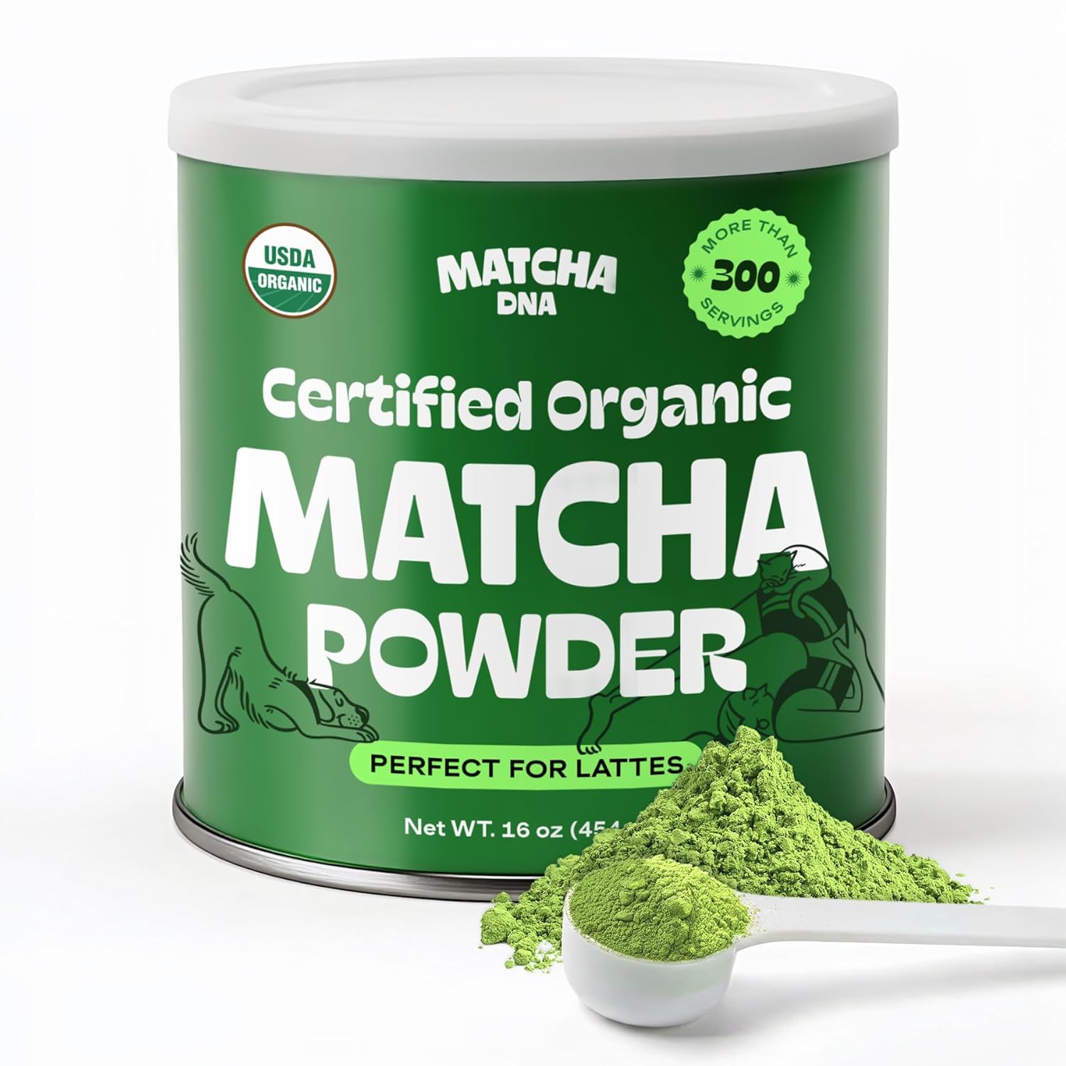 Matcha_DNA_Organic_Matcha_Powder_-_XXL_16oz_TIN_–_Matcha_Green_Tea_-_USDA_Organic_Gluten-Free_Vegan,_Unsweetened_No_Additives_-_Everyday_Green_Macha_Powder_Tea_for_Lattes,_Smoothies,_Baking_&_Recipes