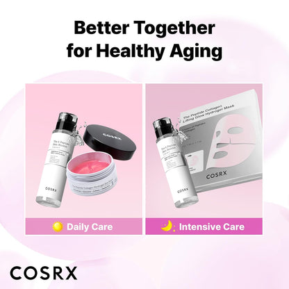 COSRX_Pink_Peptides_Collagen_Lifting_Glow_Hydrogel_Face_Masks_Skincare_3_EA,_Collagen_Face_Mask,_Travel_Essentials,_Overnight_Face_Mask,_Korean_SkinCare