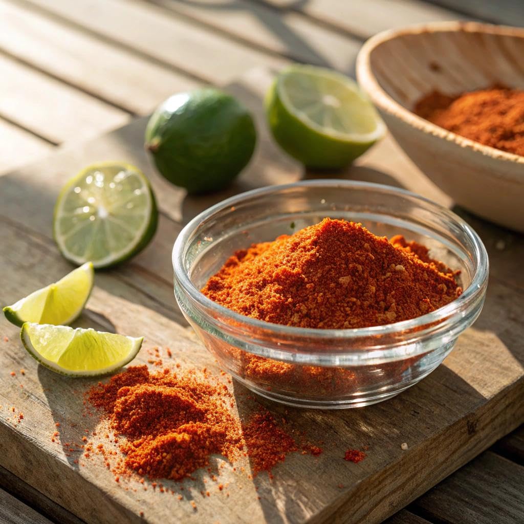 Tajin_Clasico_Seasoning,_Mini_Display_Pack_of_40_Portable_Bottles,_Authentic_Mexican_Chili_Lime_Spice_Blend_for_Fruit,_Snacks,_Tacos,_and_Cocktails,_Zesty_Flavor_Enhancer,_0.35_oz_(Pack_of_1)