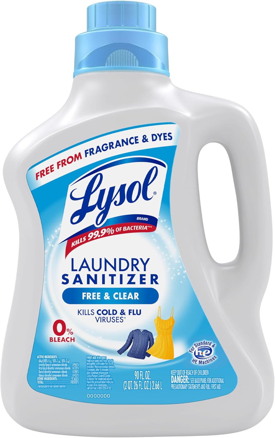 Lysol_Laundry_Sanitizer_Additive,_Free_&_Clear,_Free_from_Fragrance_and_Dyes,_0%_Bleach_Laundry_Sanitizer,_Bacteria-causing_Laundry_Odor_Eliminator,_Unscented,_90_Fl_Oz_(Pack_of_1)_-_Package_May_Vary