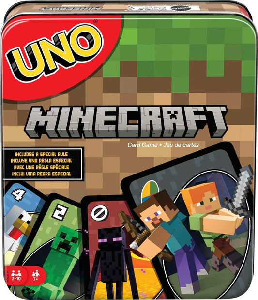 Mattel_Games_UNO_Card_Game,_Gifts_for_Kids_and_Family_Night,_Themed_to_Minecraft_Video_Game,_Travel_Games,_Storage_Tin_Box_(Amazon_Exclusive)