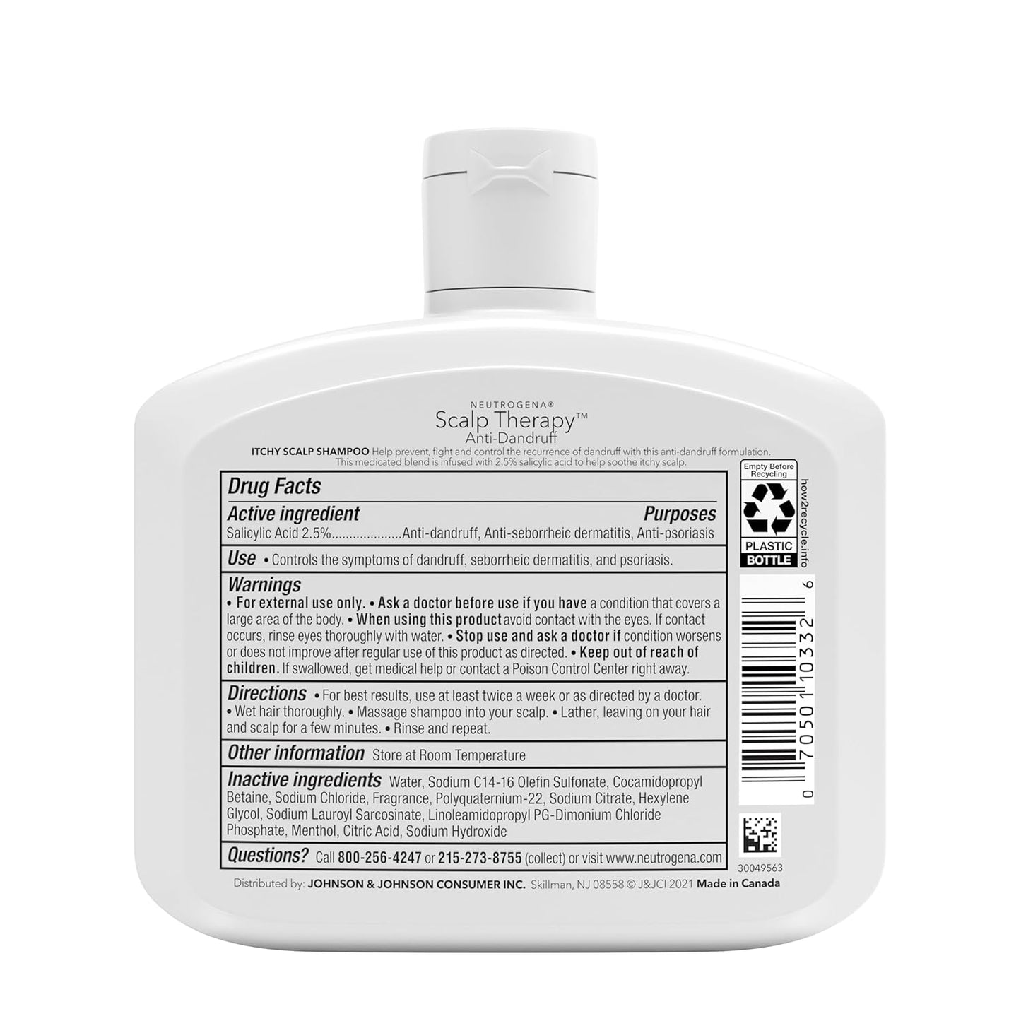 Neutrogena_Scalp_Therapy_Anti-Dandruff_Shampoo_for_Itchy_Scalp,_2.5%_salicylic_acid_with_Peppermint_Fragrance,_12_fl_oz