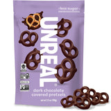 UNREAL Dark Chocolate Covered Pretzels, 3.5 OZ