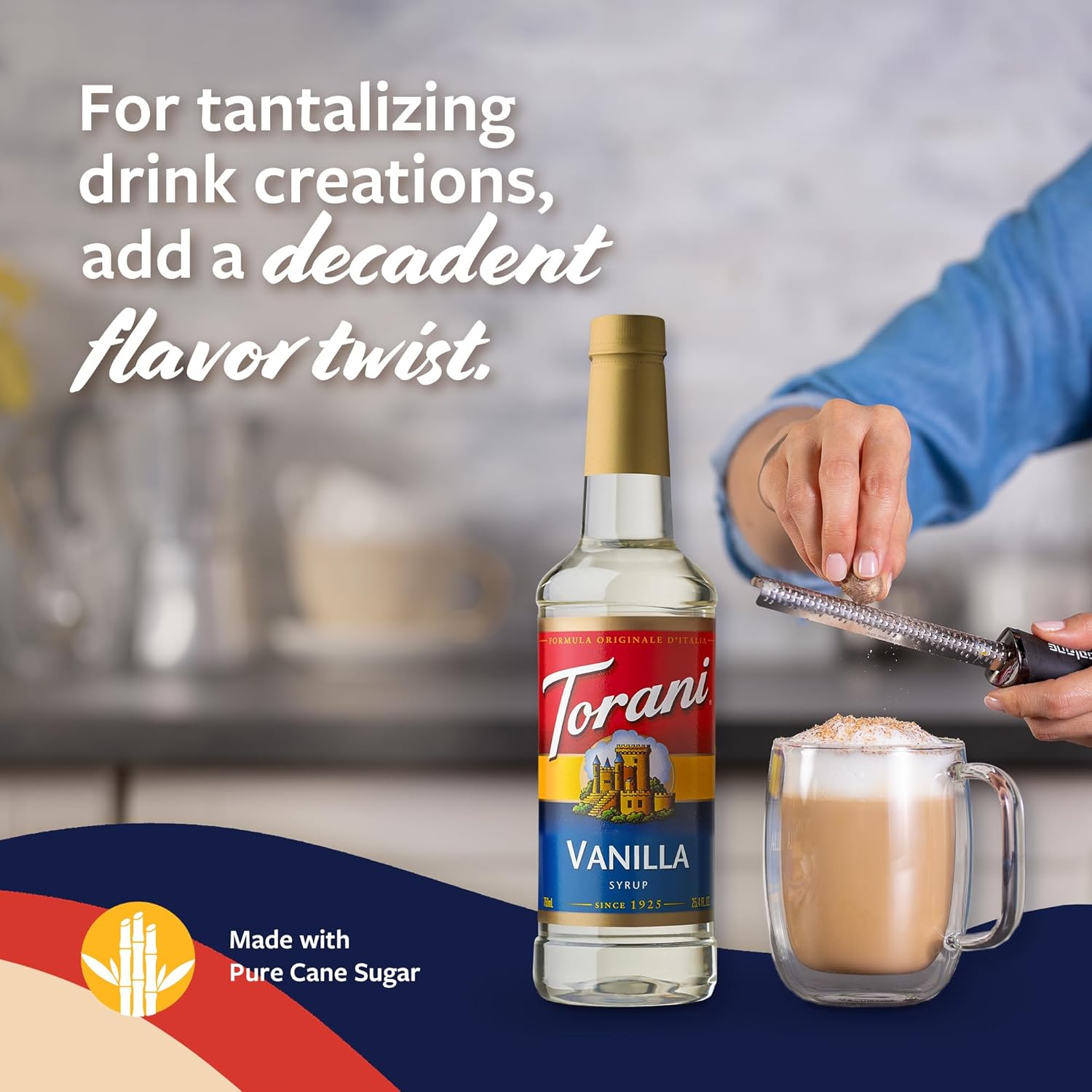 Torani_Coffee_Syrup,_Vanilla_Flavored_Syrup_for_Drinks,_Pump_Included,_25.4_Fl_Oz