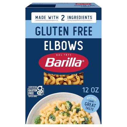 BARILLA_Gluten_Free_Elbows_Pasta,_12_Ounce_-_Non-GMO_Gluten_Free_Pasta_Made_with_2_Ingredients