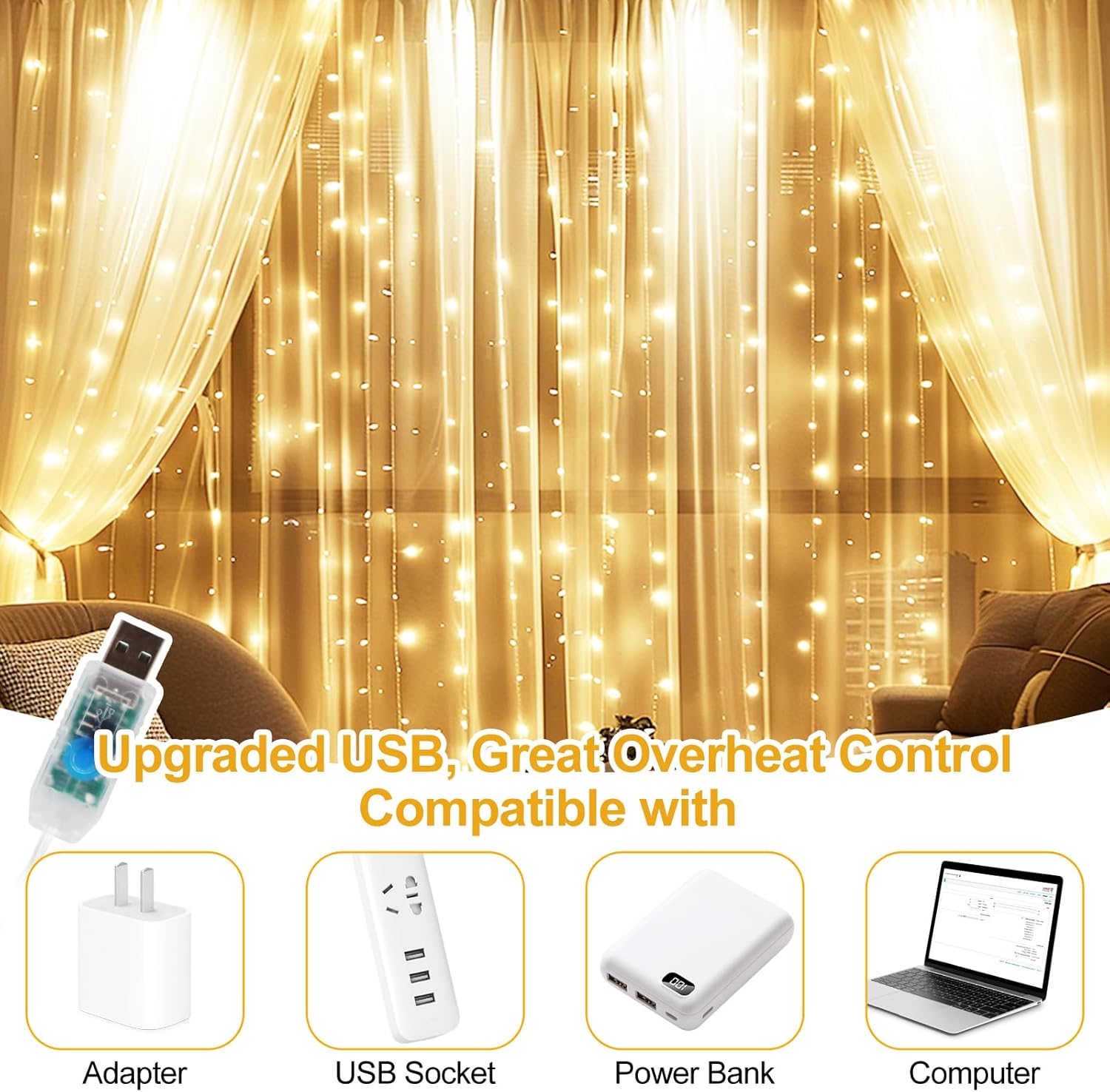 Fairy_Curtain_Lights_Upgraded_Tangle-Free_Warm_White_USB_Plug_in_8_Modes_String_Hanging_Lights_with_Remote_for_Christmas,_Bedroom,_Indoor,_Outdoor,_Weddings,_Party_(6.6FTx6.6FT)