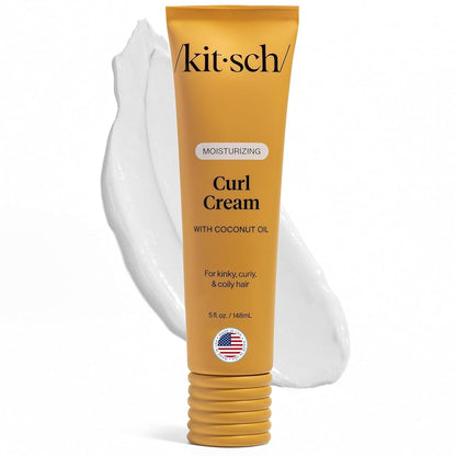 Kitsch_Moisturizing_Curl_Cream_for_Curly_Hair_–_Lightweight_Curly_Hair_Products_for_Men_&_Women_|_Defines_Curls,_Controls_Frizz_&_Boosts_Shine_|_Hydrating_Curling_Cream_-_Ideal_Gifts_for_Women