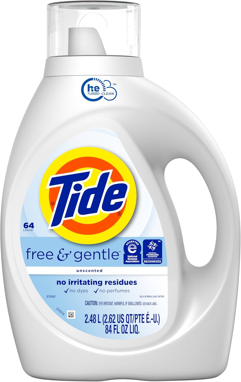 Tide_Free_&_Gentle_Liquid_Laundry_Detergent,_64_Loads,_84_fl_oz,_Tide_Laundry_Detergent,_Clean_Laundry_Detergent
