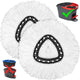2pcs 1-Tank Mop White