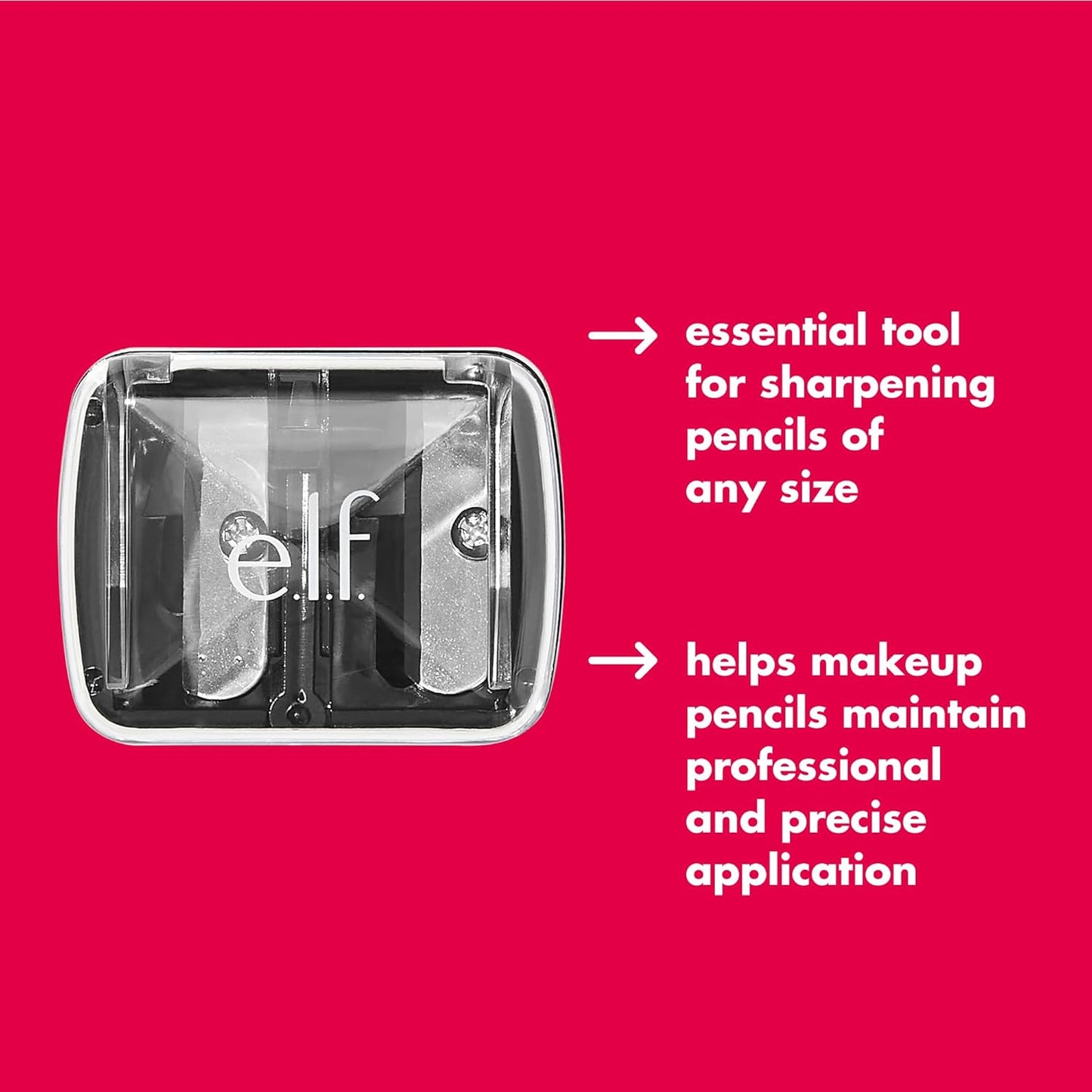 e.l.f.,_Dual-Pencil_Sharpener,_Convenient,_Essential_Tool,_Sharpens,_Easy_To_Clean,_Travel-Friendly,_Compact,_Includes_Bonus_Small_Sharpener
