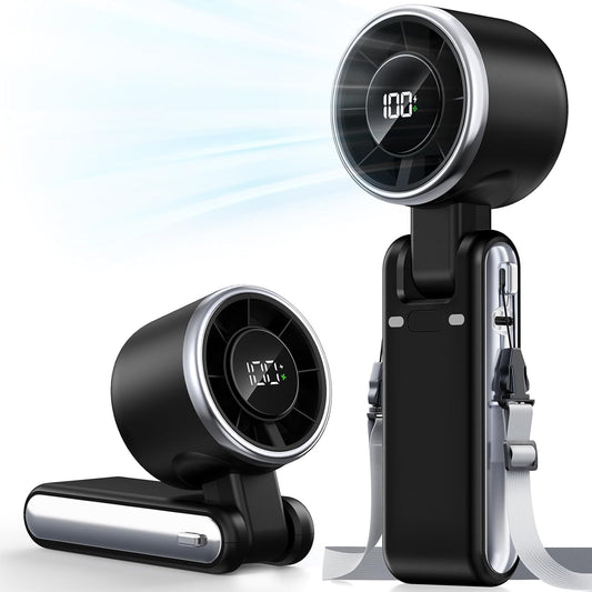 Portable_Handheld_Turbo_Fan_-_5_Gear_High_Speed_4000mAh_Rechargeable_Mini_Personal_Hand_Fan_Blow_Cold_Air,_Battery_Operated_Travel_Essentials,_Beach_Vacation,_Gifts_for_Women,_Men_(Black)