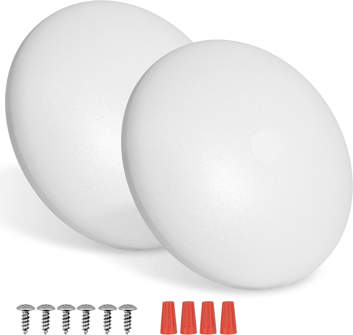 2/4/5_Pack_RV_LED_Ceiling_Puck_Light_RV_Boat_Interior_Light_DC_12V_Surface_Mount_Ceiling_Dome_Light,_4.5W_Panel_Downlight_for_Camper_Van_Travel_Trailer_Motorhome(Cool_White/Warm_White)