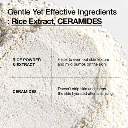 ANUA_Rice_Enzyme_Brightening_Cleansing_Powder,_Exfoliating_Powder-to-Foam_Cleanser,_Smooth_Texture_&_Clarity,_Hydrating_&_Gentle_Formula,_Korean_Skincare,1.41_fl.oz