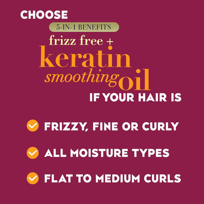 OGX_Frizz-Free_+_Keratin_Smoothing_Oil_Shampoo,_5_in_1,_for_Frizzy_Hair,_Shiny_Hair,_13_Fl_Oz