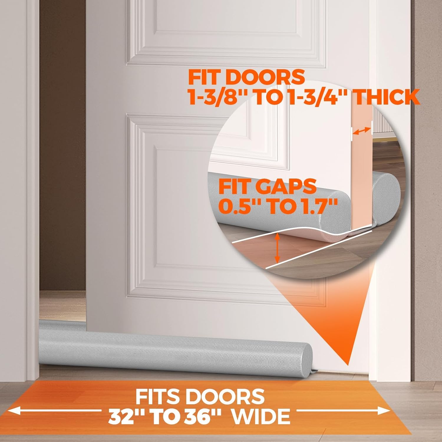 Holikme_Door_Draft_Stopper_Door_Sweep_Weather_Stripping_Noise_Blocker_Window_Breeze_Blocker_Adjustable_Draft_Door_Closers,_Grey
