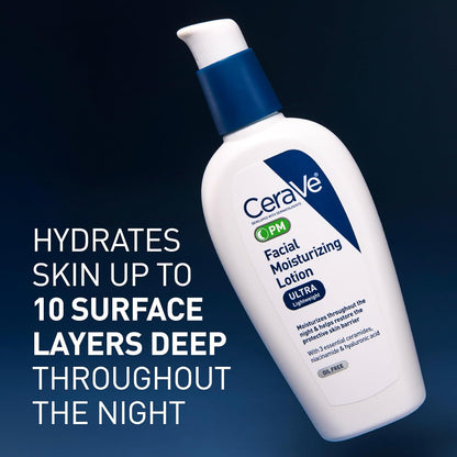 CeraVe_PM_Facial_Moisturizing_Lotion,_Night_Cream_with_Hyaluronic_Acid_and_Niacinamide,_Ultra-Lightweight,_Oil-Free_Moisturizer_for_Face,_3_Ounce