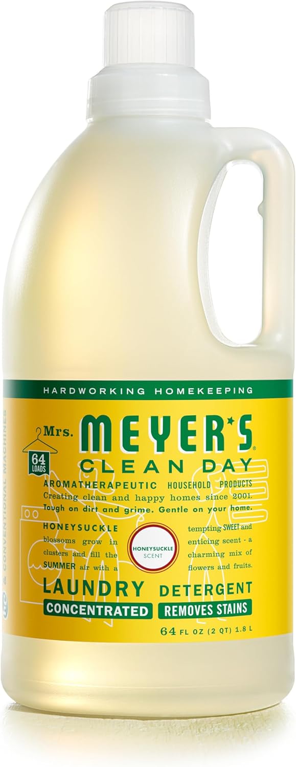 MRS._MEYER'S_CLEAN_DAY_Laundry_Detergent,_Honeysuckle,_64_Fluid_Ounce