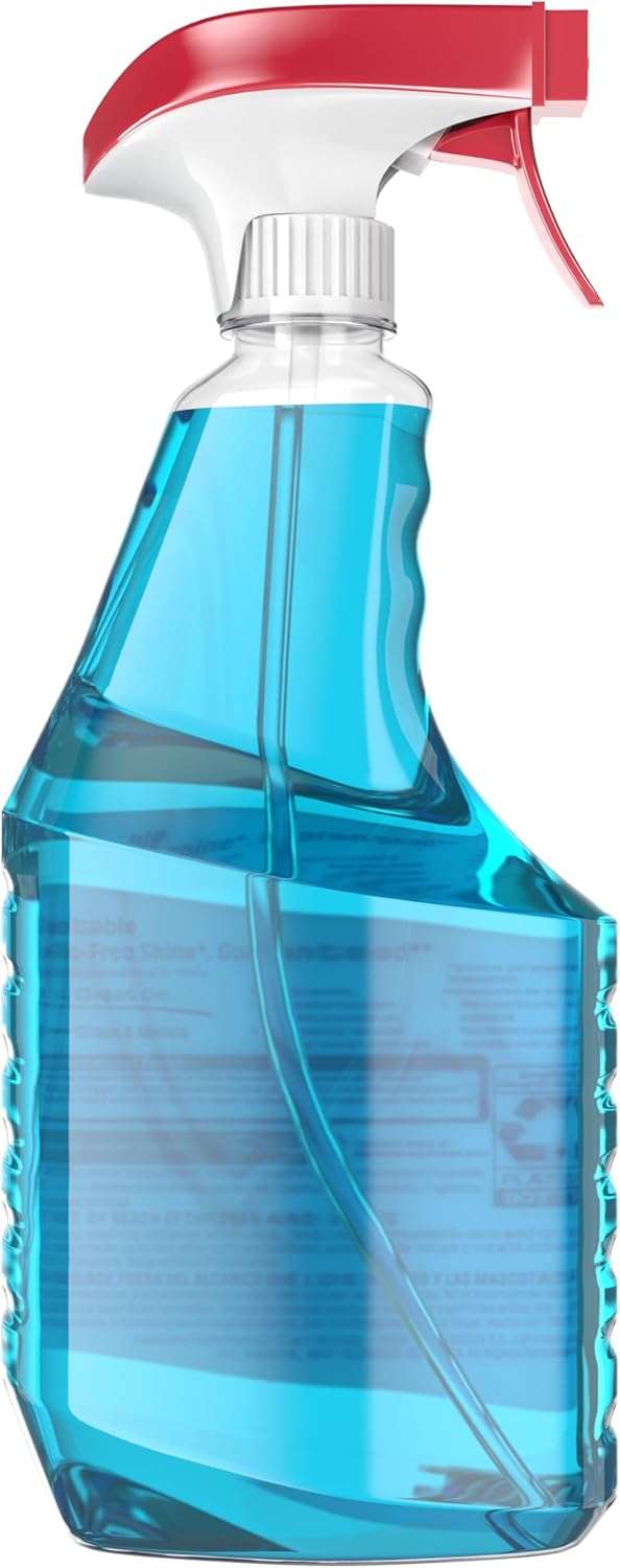 Windex_Glass_and_Window_Cleaner_Spray_Bottle,_Packaging_Designed_to_Prevent_Leakage_and_Breaking,_Surface_Cleaning_Spray,_Original_Blue_Scent,_23_Fl_Oz
