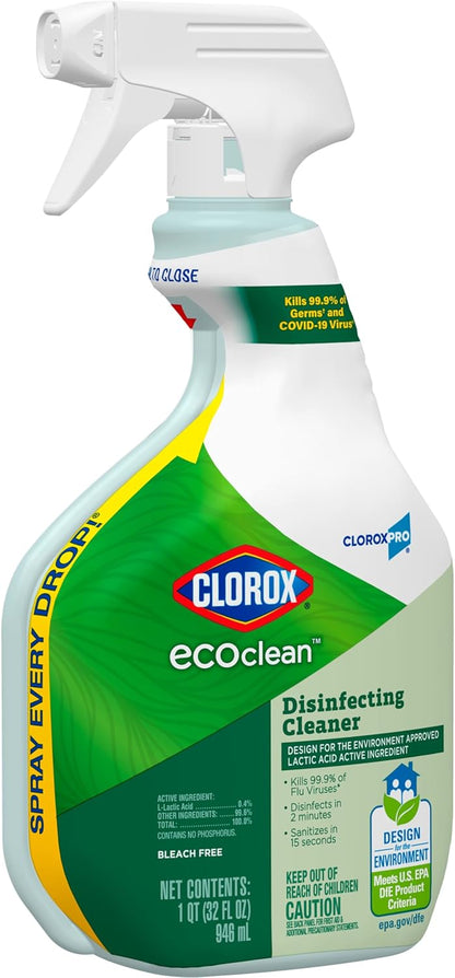 Clorox_CloroxPro_EcoClean_Disinfecting_Cleaner_Spray_Bottle,_32_Fluid_Ounces