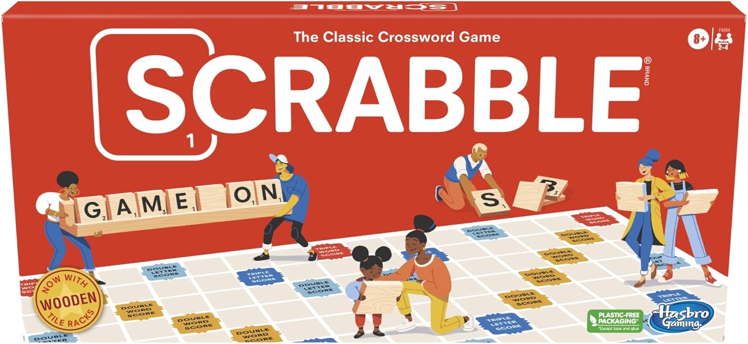 Hasbro_Gaming_Scrabble_Board_Game,_Classic_Word_Games_for_Kids_Ages_8_and_Up,_Fun_Family_Game_for_2-4_Players,_The_Classic_Crossword_Game
