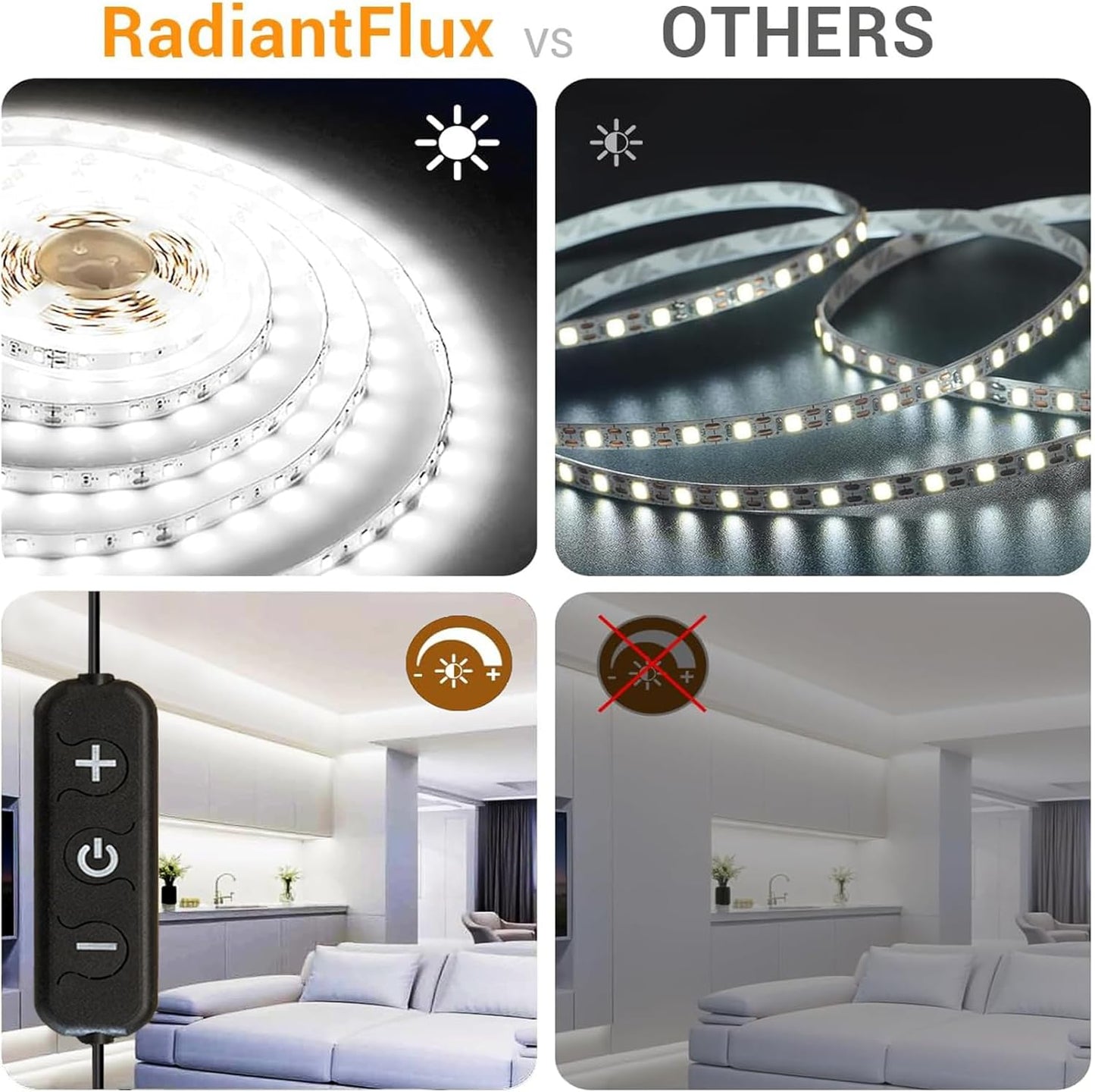 White_Led_Strip_Lights_for_Bedroom_Small_Dimmable_LED_Lights_Strip_16.4ft_Super_Bright_Flexible_LED_Tape_Lights_Rope_Light_for_for_Room_Home_Decor_Luces_Leds_for_Living_Room_Kitchen_Vanity_Mirror