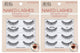 4 pair (Pack of 2) - Naked Lashes 424