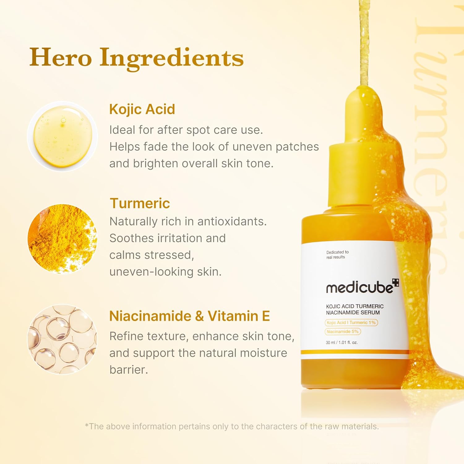 medicube_Kojic_Acid_Turmeric_Clarifying_&_Balancing_Capsule_Serum_for_Troubled_Skin_|_Soothing_&_Brightening_Facial_Serum_|_Niacinamide_&_Glow_Capsules_for_Hydration_and_Barrier_Support_|_1.01_fl.oz
