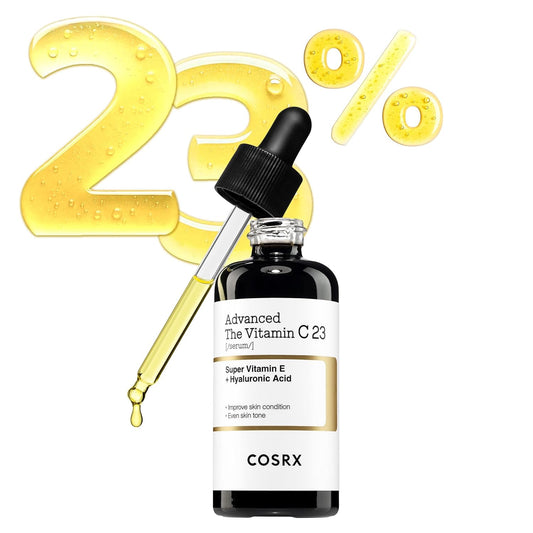 COSRX_Advanced_Pure_Vitamin_C_23%_Serum_with_Vitamin_E_&_Glutathione,_Korean_Vitamin_C_Serum_for_Fine_Lines,_Uneven_Skin_Tone_&_Dull_Skin,_0.7oz,_Korean_Skin_Care,_Mothers_Day_Gifts_for_Mom_&_Wife