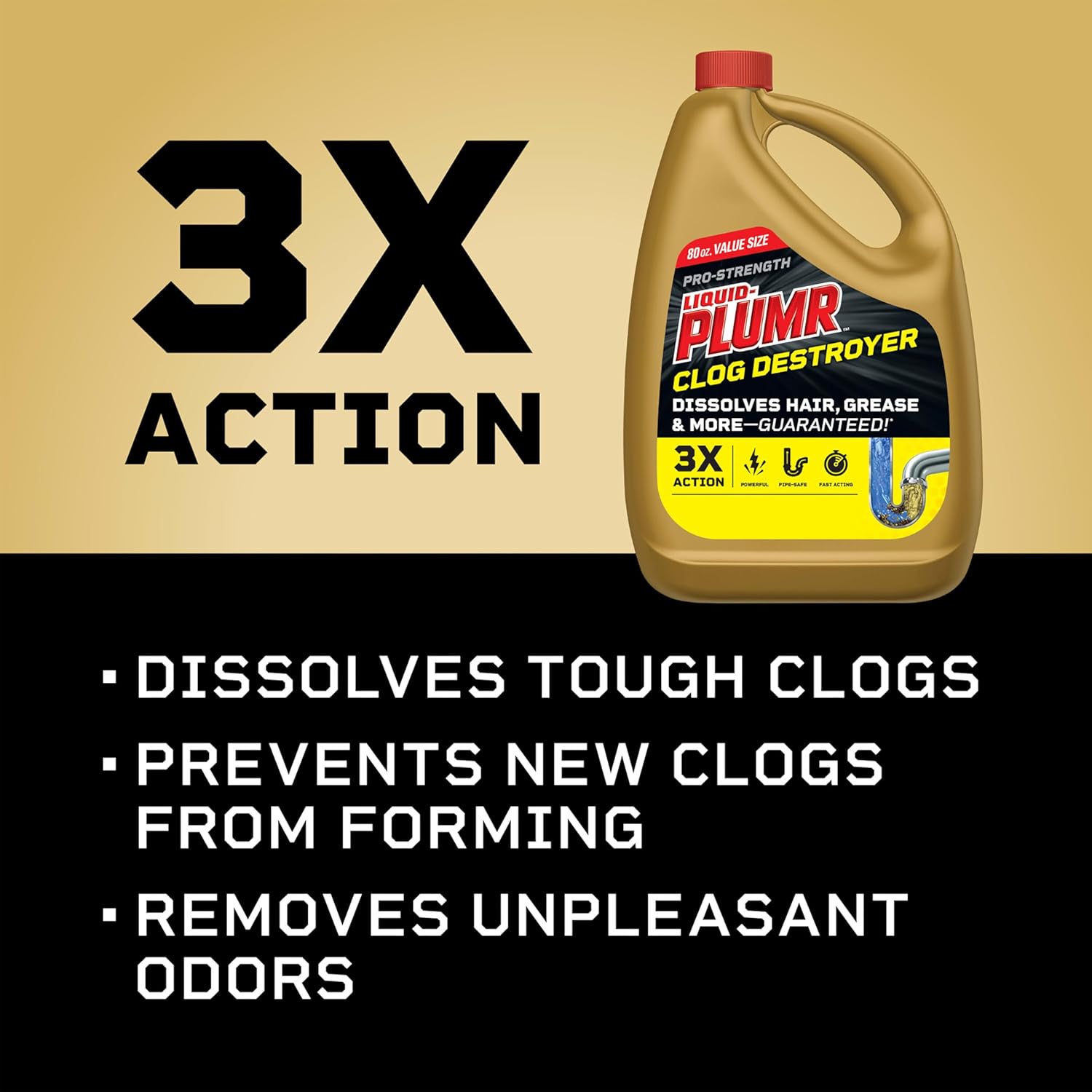 Clorox_Liquid-Plumr_Pro-Strength_Clog_Destroyer,_Liquid_Drain_Cleaner,_80_Fluid_Ounces_(Package_May_Vary)