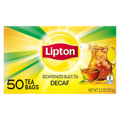 Lipton_Decaf_Black_Tea_Bags,_Hot_or_Iced_Caffeine_Free_Tea,_50_Total_Bags