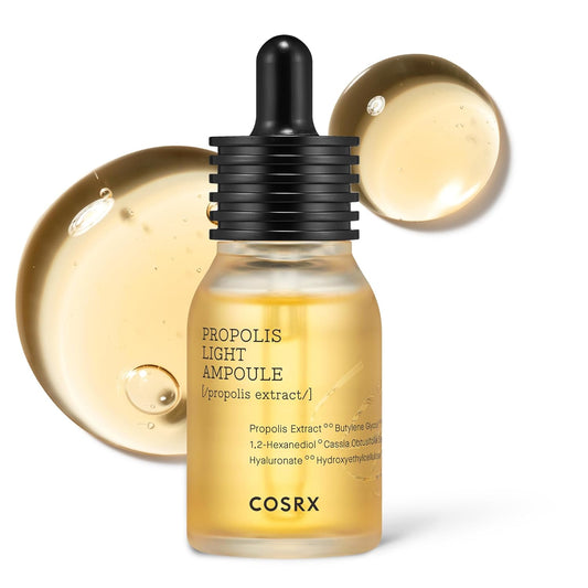 COSRX_Propolis_Ampoule,_Glow_Boosting_Serum_for_Face_with_73.5%_Propolis_Extract,_1.01fl.oz/30ml,_Hydrating_Essence_for_Sensitive_Skin,_Fine_Lines,_Uneven_Skintone,_Korean_Skincare