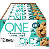 ONE Protein Bars, Gluten Free with 20g Protein and 1g Sugar, Pantry Staples, 2.12 oz