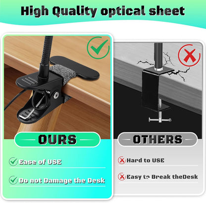 10X_Magnifying_Glass_with_Light,_Clip_on_Mganifier_with_Light,_48_LED_Desk_Magnifying_Glass_wtih_Clamp,_3_Modes_Dimmable_Magnifying_LED_Lamps_for_Bed_Work_Crafts_DIY_Repair