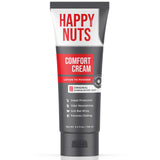 HAPPY NUTS Comfort Cream Deodorant For Men: Anti-Chafing Sweat Defense, Odor Control, Aluminum-Free Mens Deodorant & Hygiene Products for Men 3.4 oz.(1 Pack, Original)