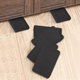 8 Pcs Plastic Clear Table Shims, Level Wedge for Home Furniture, Have Extreme Weight Capacity, Weather Resistant, Levelers for Wobbly Uneven Floors Fixing Toilet Leveling (Transparent)