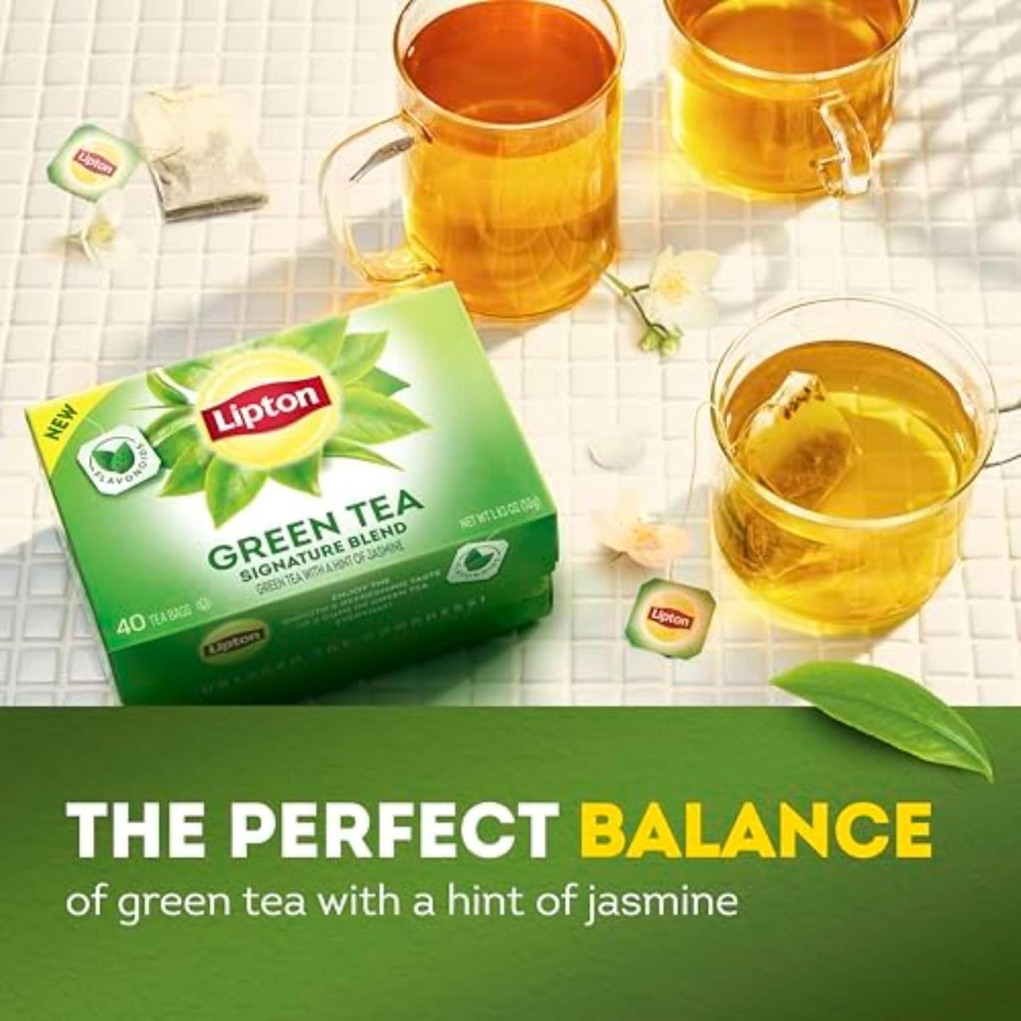 Lipton_Signature_Blend_Green_Tea_Bags,_Unsweetened_Teabags_for_Hot_Tea_or_Iced_Tea_with_Caffeine_and_Flavonoids,_40_Total_Tea_Bags
