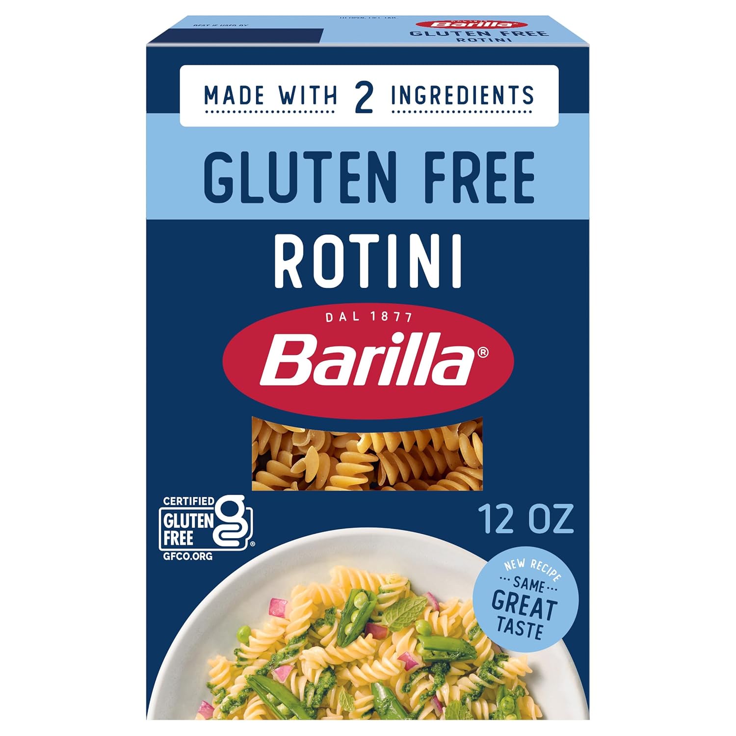 BARILLA_Gluten_Free_Rotini_Pasta,_12_Ounce_-_Non-GMO_Gluten_Free_Pasta_Made_with_2_Ingredients