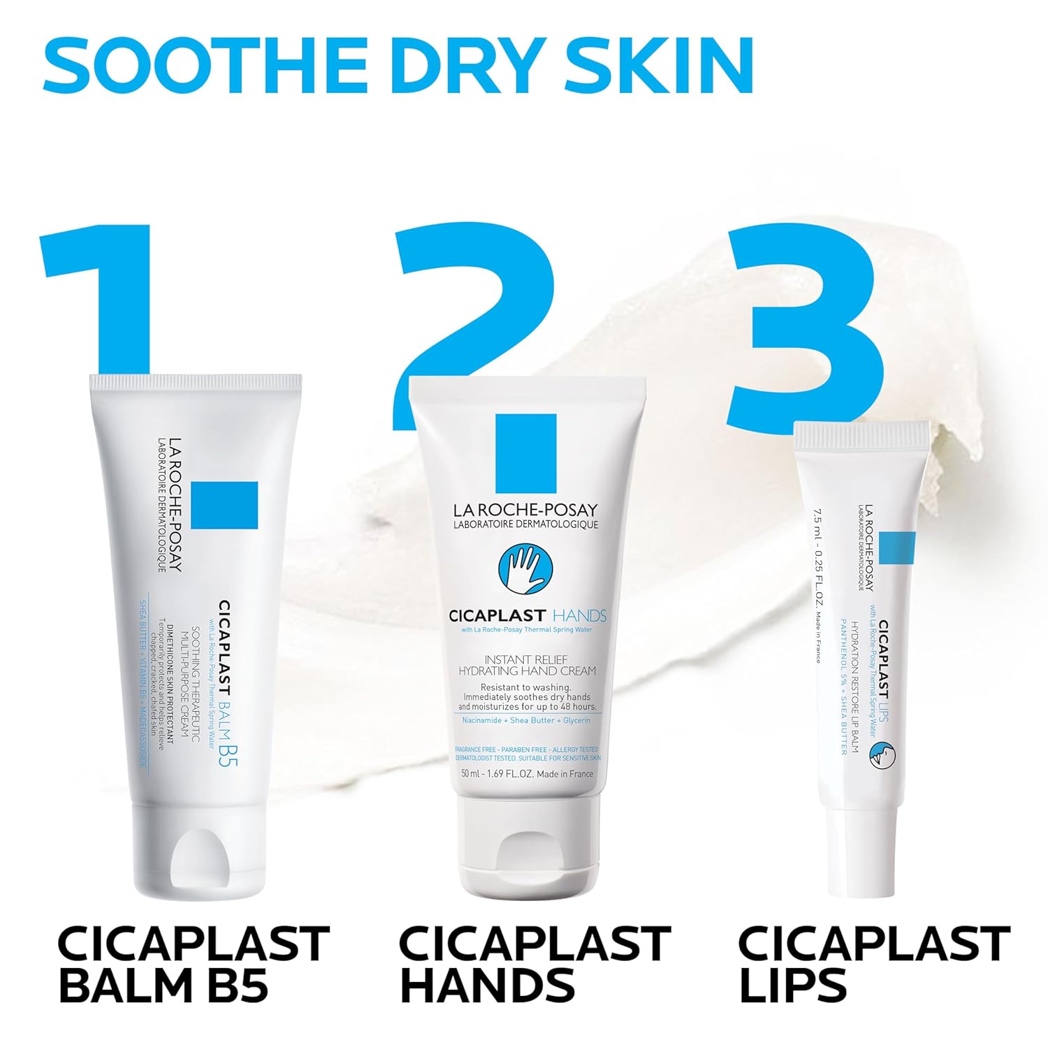 La_Roche-Posay_Cicaplast_Lip_Balm_B5,_Hydrating_Balm_with_Shea_Butter,_Lip_Treatment_for_Dry_Cracked_Lips,_Moisturizing_and_Repairing_Balm,_Fragrance_Free